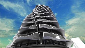 Δείτε την «περιστρεφόμενη» πολυκατοικία όπου ο καθένας ζει στο ρετιρέ!