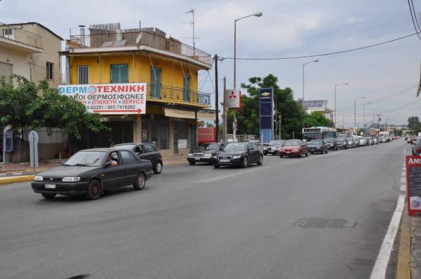 Προβλήματα στο Καλάμι δημιουργεί η διαγράμμιση στο Ασπρόχωμα