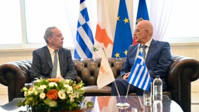 Δένδιας: Κύπρος και Ελλάδα συνιστούν άξονα σταθερότητας, σοβαρότητας και ασφάλειας στην Ανατολική Μεσόγειο