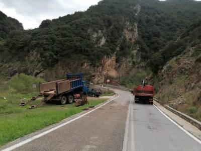 Αποκαταστάθηκε η κυκλοφορία στον δρόμο προς τη Νέδα