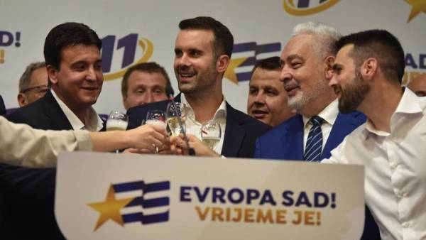 Το νέο κίνημα &quot;Ευρώπη Τώρα!&quot; κέρδισε τις εκλογές στο Μαυροβούνιο