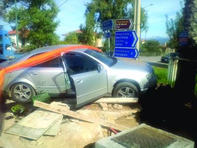 Κυπαρισσία: Δύο τροχαία με 7 αυτοκίνητα στην ίδια διασταύρωση μέσα σε λίγα λεπτά