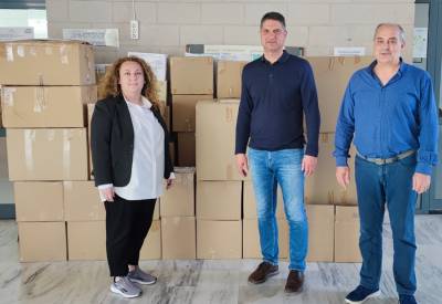 Είδη πρώτης ανάγκης στην Ουκρανία απέστειλε ο Δήμος Μεσσήνης