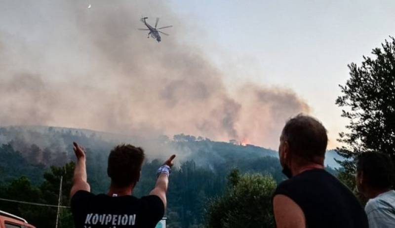 Υπό πλήρη έλεγχο η πυρκαγιά στη Σάμο (βίντεο)