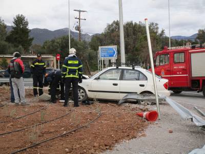 Πρώτο τροχαίο στον περιφερειακό της Καλαμάτας