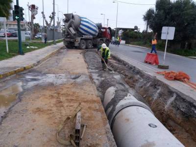 Θα ξεπεράσουν τα 80 εκ. ευρώ τα αντιπλημμυρικά στην Καλαμάτα (βίντεο)