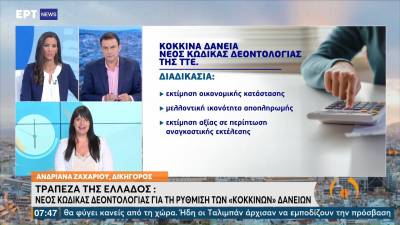 Τράπεζα Ελλάδος: Νέος κώδικας δεοντολογίας για τη ρύθμιση των «κόκκινων» (Βίντεο)