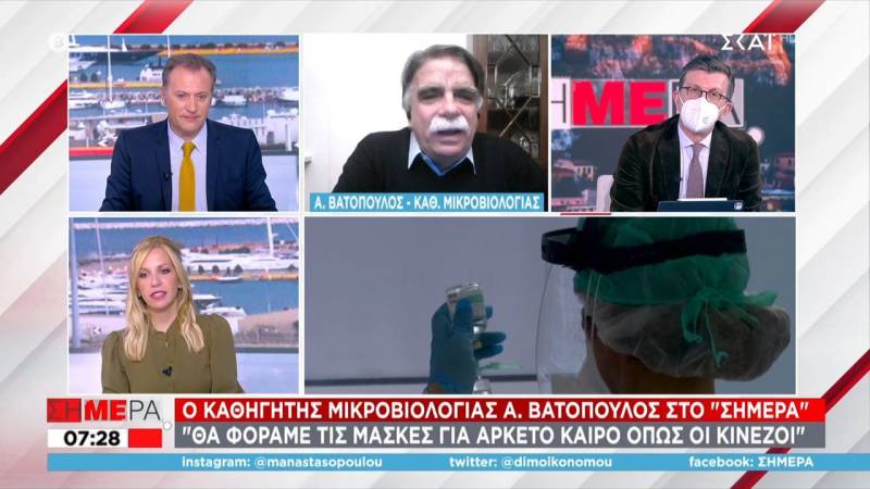 Βατόπουλος: Πώς θα κάνουμε Απόκριες, καρναβάλι, Πάσχα και καλοκαίρι (Βίντεο)