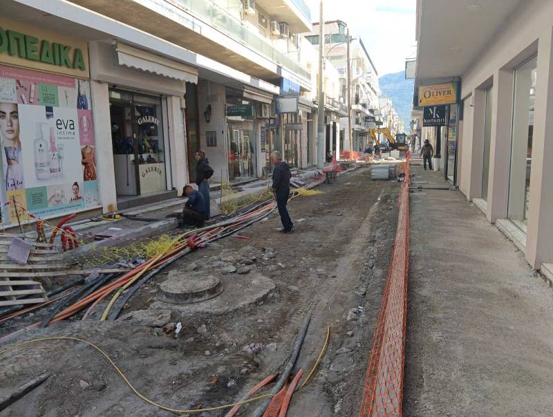 Καλαμάτα: Εργα ανάπλασης και στην Καίσαρη