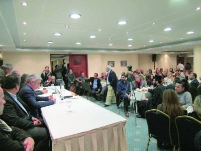 Εκοψε πίτα η παράταξη &quot;Ανοιχτός Δήμος - Ενεργοί Πολίτες&quot; (βίντεο)