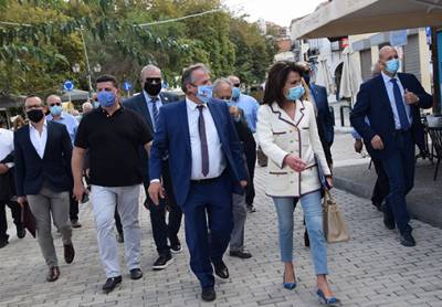 Συναντήσεις Αγγελοπούλου σε Πύλο και Καρδαμύλη