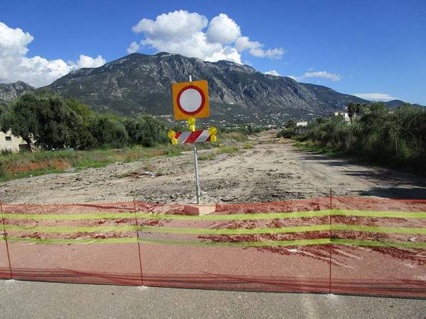 Εκλεισε η Παπαφλέσσα για έργα του περιφερειακού της Καλαμάτας