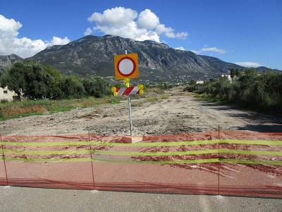 Εκλεισε η Παπαφλέσσα για έργα του περιφερειακού της Καλαμάτας