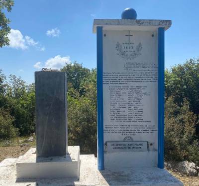 Μεσσηνία: Έκλεψαν προτομή του Παπαφλέσσα από τα Ταμπούρια