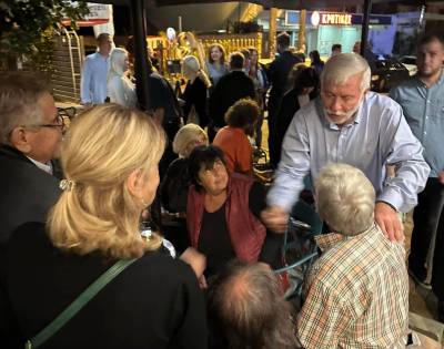 Σε Καλαμάτα και Μάνη ο Πέτρος Τατούλης