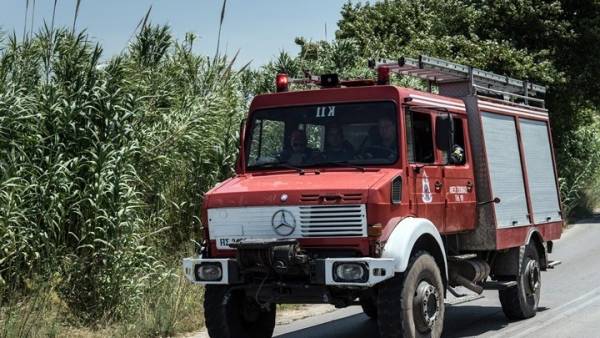 Λαμία: Δίπλα από τα σπίτια πέρασε η φωτιά στο χωριό Δίβρη