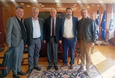 Οι πρόεδροι Κοινοτήτων Μεσσηνίας στο Λαμπρόπουλο