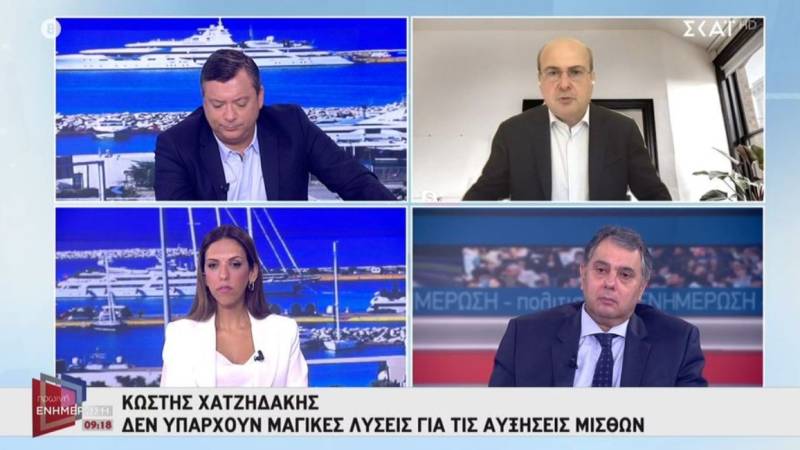 Χατζηδάκης: Δεν υπάρχουν μαγικές λύσεις για αυξήσεις μισθών (Βίντεο)