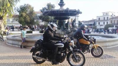 Μοτοσυκλετιστές στα Φιλιατρά