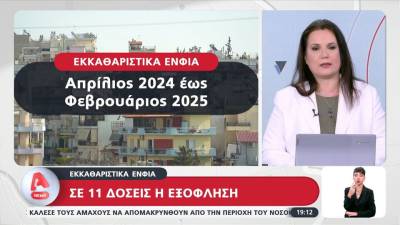 Εκκαθαριστικά ΕΝΦΙΑ: Σε 11 δόσεις η εξόφληση (βίντεο)