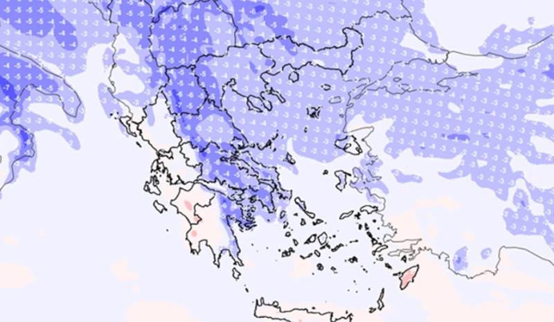 Καιρός: Ψυχρές αέριες μάζες θα επηρεάσουν την Ελλάδα αύριο - Πέφτει η θερμοκρασία