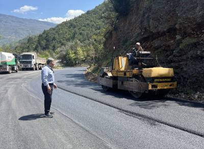 Εργα οδικής ασφάλειας στην εθνική οδό Σπάρτη - Καλαμάτα