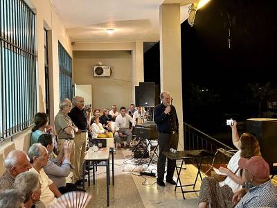 Ο Νίκας στην εκδήλωση του Αρμένειου Γυμνασίου Αρφαρών