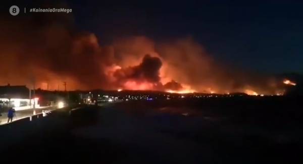 Καίει για τρίτη μέρα η φωτιά σε Κορινθία και Δυτική Αττική - Πολλές και διάσπαρτες εστίες (Βίντεο)