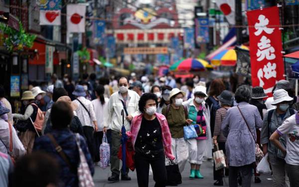 Σε υψηλό ενάμιση μήνα τα νέα κρούσματα κορονοϊού στην Ιαπωνία