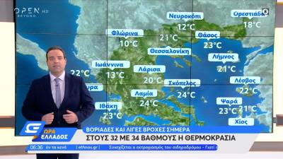 Καιρός: Σε ποιες περιοχές θα βρέξει (Βίντεο)