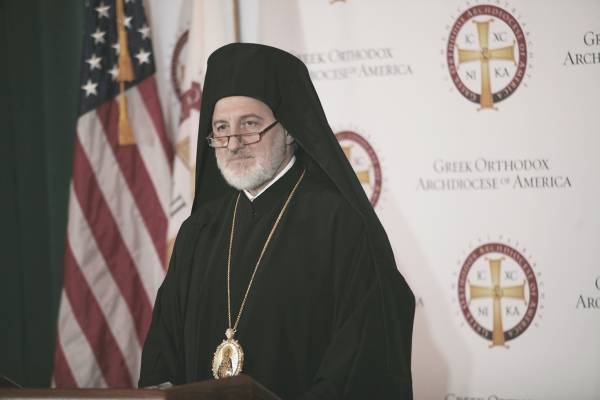 Λαμπρή η τελετή ενθρόνισης του νέου Αρχιεπισκόπου Αμερικής Ελπιδοφόρου