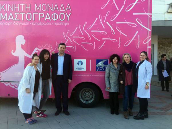 Σώζει ζωές το πρόγραμμα δωρεάν εξετάσεων μαστού της Ελληνικής Αντικαρκινικής Εταιρείας
