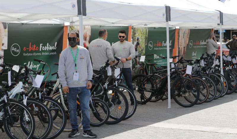 ΔΕΗ e-Bike Festival: Επέκταση ποδηλατοδρόμων στην Καλαμάτα ανακοίνωσε ο Βασιλόπουλος (βίντεο)