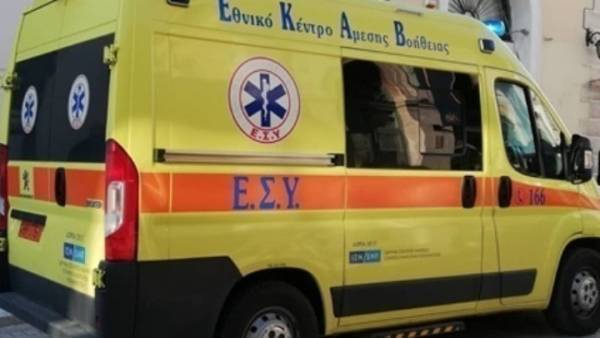 Μεταφορά Ρώσου τραυματία ναυτικού στο Νοσοκομείο Καλαμάτας