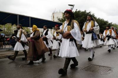 Λαμπρός εορτασμός της 25ης Μαρτίου σε όλη την Περιφέρεια Πελοποννήσου