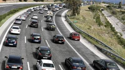 Αυξημένη η κίνηση στις εθνικές οδούς - Σε εξέλιξη η επιστροφή των εκδρομέων της Καθαράς Δευτέρας