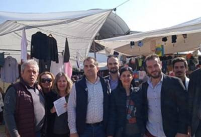 Επίσκεψη Βασιλόπουλου στην Αγία Τριάδα