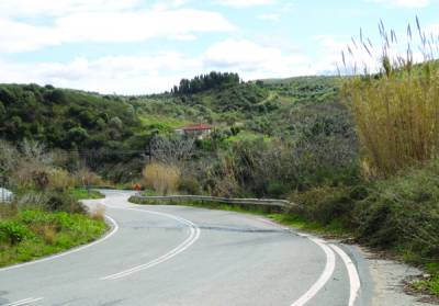 Σε κακή κατάσταση ο δρόμος για την Πύλο 