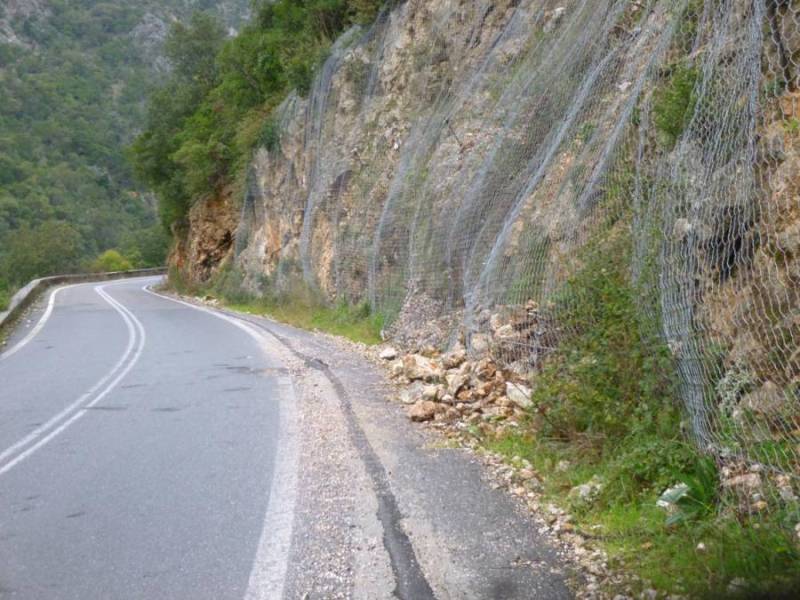 850.000 για συντήρηση της Εθνικής Οδού Καλαμάτα– Σπάρτη