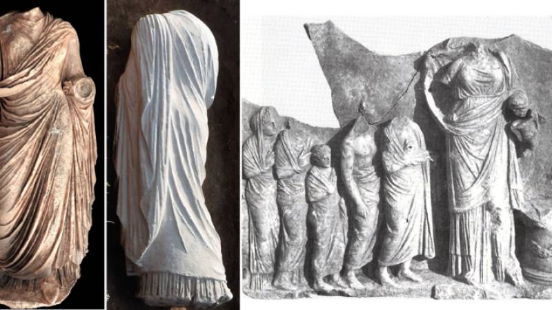 Σημαντικό εύρημα στην Αρχαία Επίδαυρο: Η έντονη βροχόπτωση αποκάλυψε γυναικείο άγαλμα πολύ καλής ποιότητας