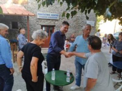 Περιοδείες Αθανασόπουλου σε χωριά του Δήμου Μεσσήνης