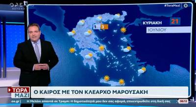 Καιρός: Μικρή άνοδος της θερμοκρασίας και ισχυροί βοριάδες (Βίντεο)