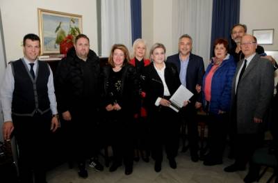 Επίσκεψη Αλειφέρη στο Επιμελητήριο
