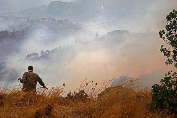 Ανέπαφα από τη φωτιά τα αρχαιολογικά μνημεία στην περιοχή της Νεάπολης