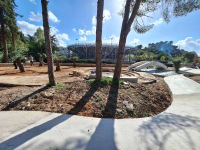 Προχωρούν οι εργασίες για το Πάρκο Ελιάς