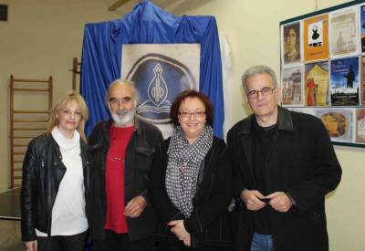 Μαραγκός και Χαλιακόπουλος μίλησαν σε μαθητές στο Περιστέρι