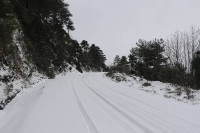 Προβλήματα στην κυκλοφορία από την χιονόπτωση