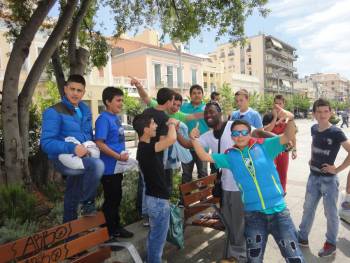 Μαθητές από τα Τρόπαια στην Καλαμάτα