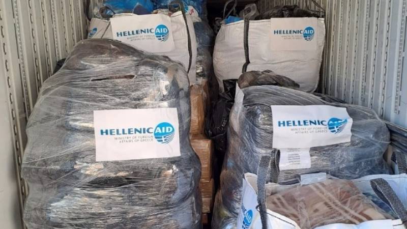 Νέα ανθρωπιστική βοήθεια 50 τόνων από την Ελλάδα στην Τουρκία