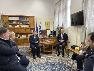 Μεσσηνία: Συνάντηση Λαμπρόπουλου με Αναστασόπουλο